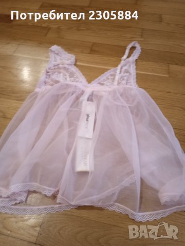 Gina tricot розова камизолка лятна нощница, снимка 3 - Бельо - 33457378