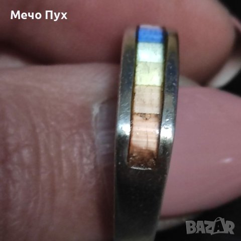 Сребърен пръстен (5), снимка 12 - Пръстени - 40523164