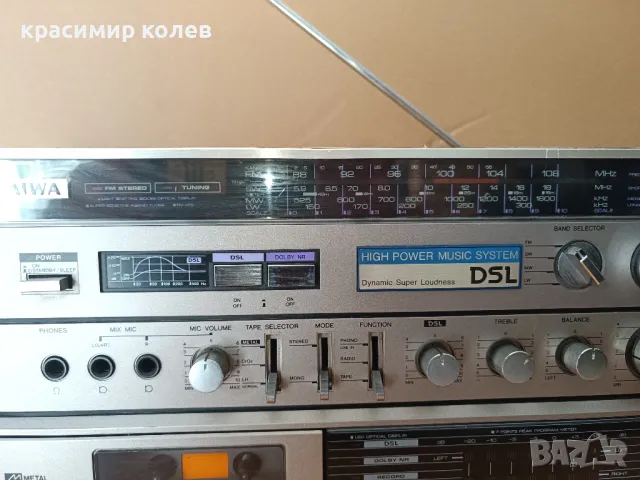 радиокасетофон "AIWA CA-100Z", снимка 5 - Радиокасетофони, транзистори - 47330645