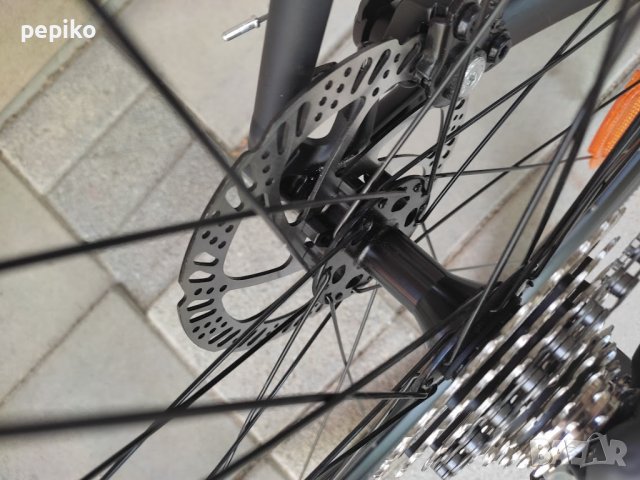 Продавам колела внос от Германия алуминиев спортен велосипед GRAVEL 29 цола пълен монтаж SHIMANO SOR, снимка 16 - Велосипеди - 37230724