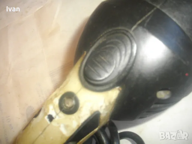 2400W ф230мм MEISTER НЕМСКИ 2016г.ОРИГИНАЛЕН ГОЛЯМ ЕЛЕКТРИЧЕСКИ ШЛАЙФ ЗА РЯЗАНЕ С ВЪРТЕЛИВА ФУНКЦИЯ , снимка 3 - Други инструменти - 50169153