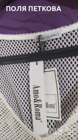 Блуза мрежа златно цвете, снимка 6 - Блузи с дълъг ръкав и пуловери - 48021521