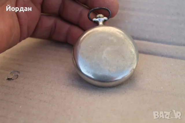 Джобен швейцарски часовник ''Омега'', снимка 4 - Антикварни и старинни предмети - 48521852