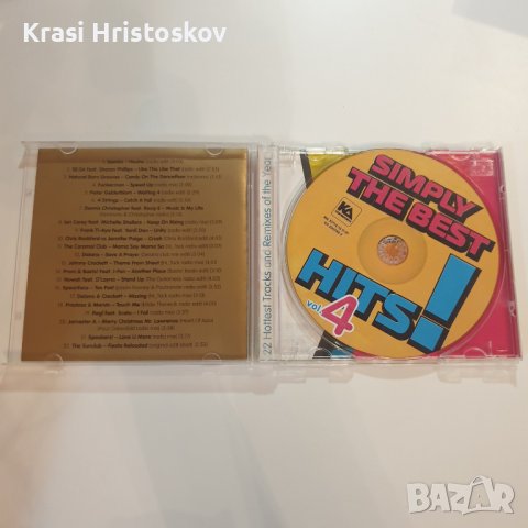 Simply The Best ! Volume 4 cd, снимка 2 - CD дискове - 43717360