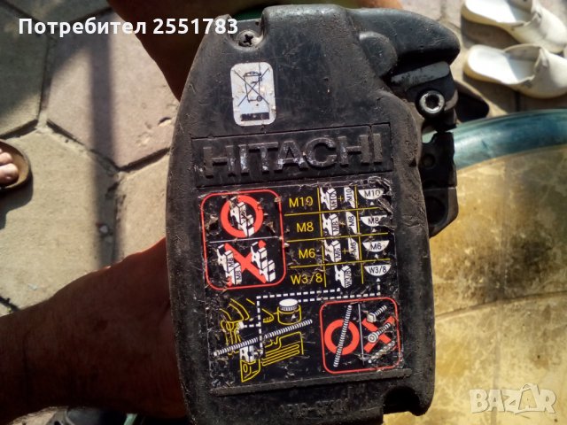 Акумолаторна  машина ХИТАЧИ за рязане  на шпилки , снимка 5 - Винтоверти - 35229038