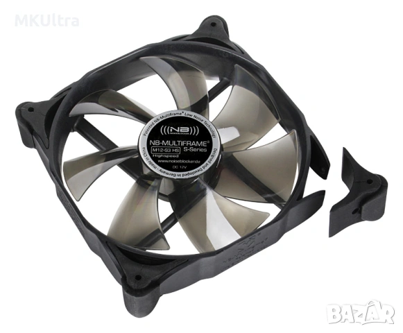 4 бр. вентилатори NoiseBlocker Multiframe M12‑S3HS 120 mm 1800 RPM