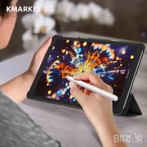 Samsung Galaxy TAB A 10.1 (2019) SM-T510/ SM-T515 Кожен Калъф и Протектор, снимка 9 - Калъфи, кейсове - 48263833
