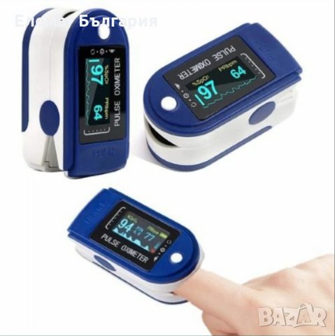 Промоция! Пулсоксиметър за измерване на кислорода в кръвта и пулса, снимка 1 - Друга електроника - 34751241