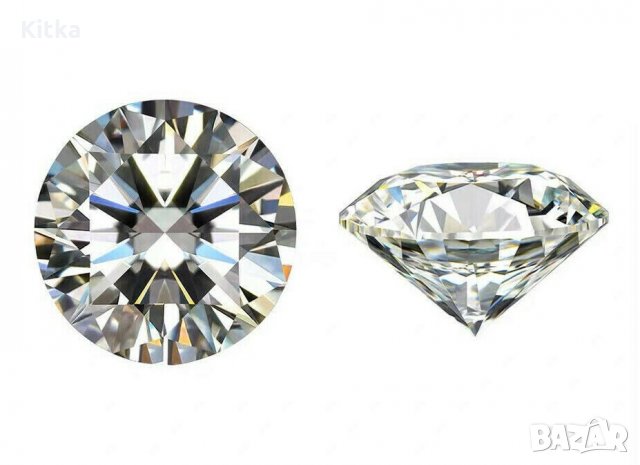 МОЙСАНИТ (ДИАМАНТ) 1ct. Сертификат!, снимка 1