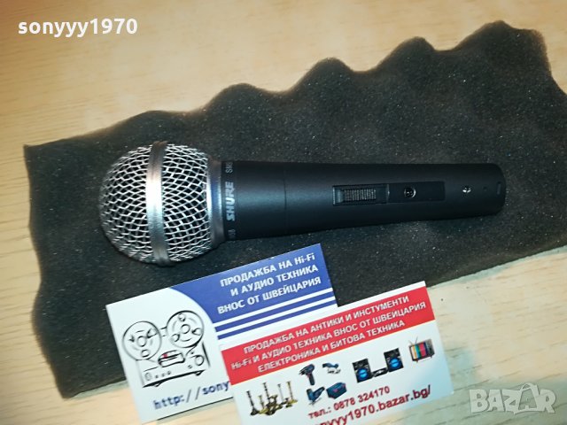 shure sm58-внос швеицария, снимка 10 - Микрофони - 28593365