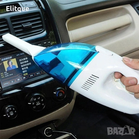 🚗🧹 Преносима мини автомобилна прахосмукачка – сухо и мокро почистване 🧹🚗, снимка 13 - Прахосмукачки - 53251177