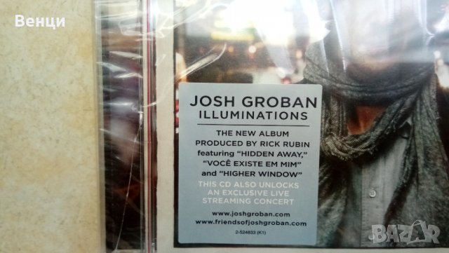 Нов оригинален диск на JOSH GROBAH., снимка 3 - CD дискове - 33331823