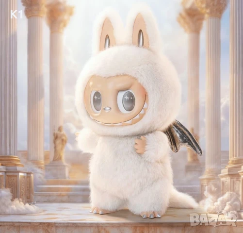 Голямо Лабубу Ангел 40см Labubu Angel Limited Edition, снимка 4 - Плюшени играчки - 51113266