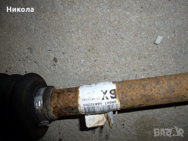 Предна лява полуоска за Шевролет Авео 1.2 72 к.с, снимка 4 - Части - 27894309