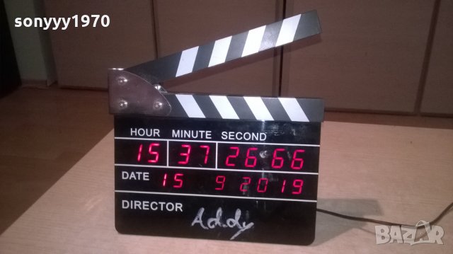 DIRECTOR-КЛАПА СНИМАМЕ-GERMANY-23Х20СМ, снимка 7 - Други - 26673642