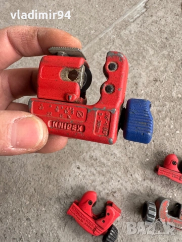 Тръборези knipex,brinko,rothenberger, снимка 3 - Други инструменти - 53453366