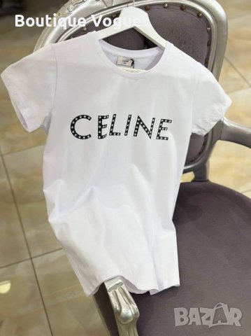 Дамска тениска Celine Реплика ААА+, снимка 2 - Тениски - 43792955