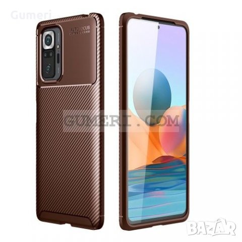 Xiaomi Redmi Note 10 Pro  Карбонов Удароустойчив Гръб, снимка 9 - Калъфи, кейсове - 32982872