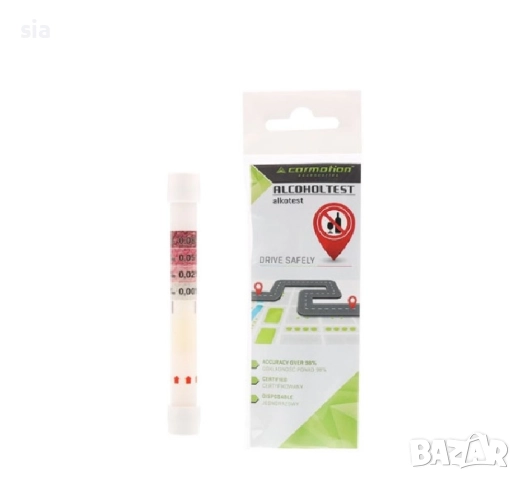 Тестер за алкохол еднократен