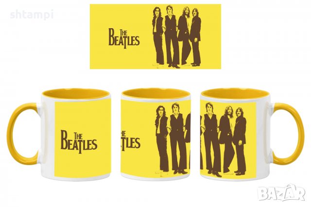 Чаша Beatles 02,Керамична Чаша, Кафе Чай, Игра,Изненада,Подарък,Повод,Празник,Рожден Ден, снимка 7 - Чаши - 38508286