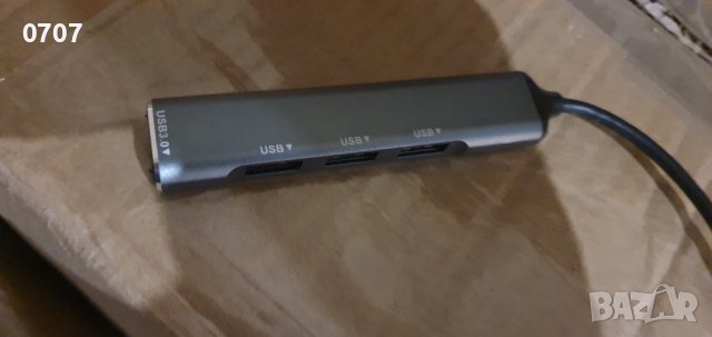 USB разклонител , снимка 2 - Кабели и адаптери - 43643608