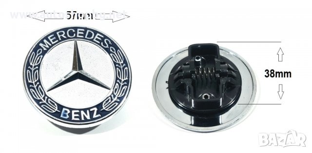 Емблема Mercedes 57mm