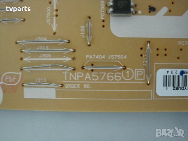 Захранване TNPA5766 1P 100% работещо от Panasonic TX-L42ET60B, снимка 2 - Части и Платки - 28060196