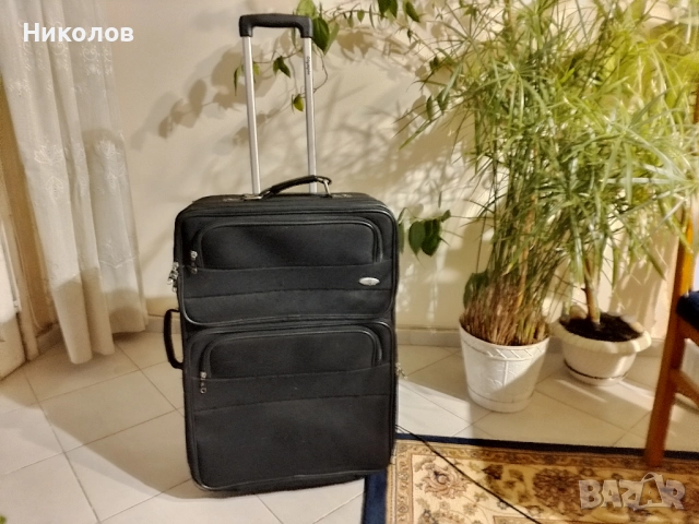 Куфар 2бр усилени колелца "OLIMPIA" "65/50/25см" "25лв"!+Доставка!