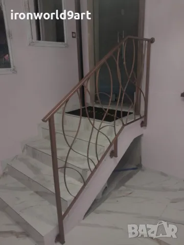 Парапети за стълбища и тераси от ковано желязо, снимка 3 - Други стоки за дома - 49708643