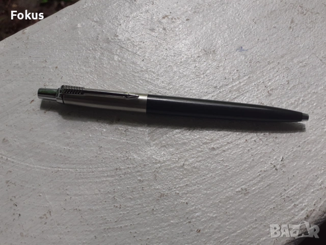 Страхотен химикал Parker с оригиналният си пълнител - Пише, снимка 2 - Антикварни и старинни предмети - 53470069