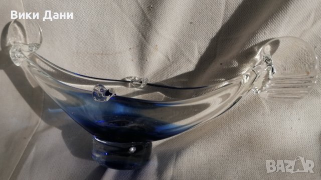 гондола Венеция цветно стъкло пепелник, снимка 3 - Статуетки - 44028991