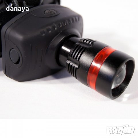 Фенер за глава челник със ZOOM функция, 3 режима на светене, снимка 6 - Къмпинг осветление - 26429259