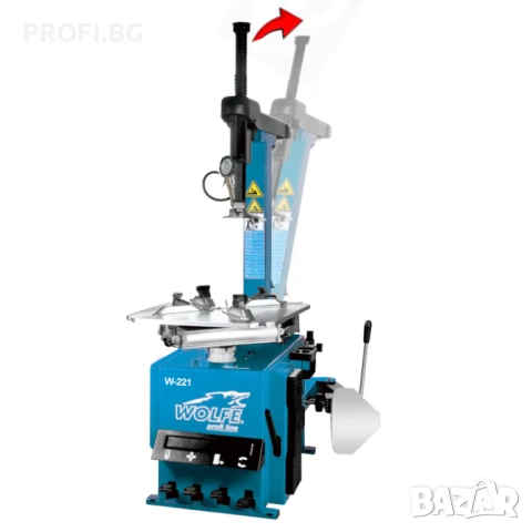 Монтаж демонтаж машина до 24 цола с падащо рамо