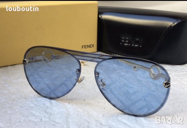 Fendi 2020 дамски слънчеви очила унисекс мъжки, снимка 6 - Слънчеви и диоптрични очила - 28347709