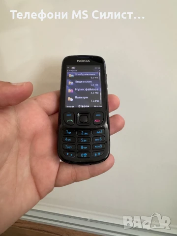 Nokia 6303 Black бг меню Metal метален, снимка 2 - Nokia - 50688399