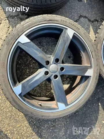 5х112 20 Джанти Audi A4 A6 Q3 Q5 VW Tiguan Passat Arteon Skoda Kodiaq 5x112 , снимка 11 - Аксесоари и консумативи - 49478157