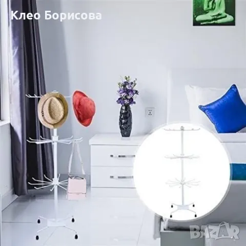 Метален въртящ се стелаж – практично и стилно решение за съхранение, снимка 4 - Други стоки за дома - 49171237