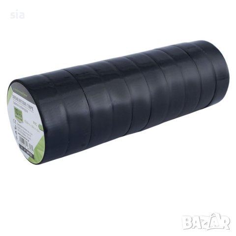 Изолирбанд черен, 10 бр