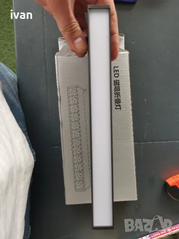 LED ЛИНЕЕН СПОТ 12W 4000K 22CM ЗА Магнитна ШИНА М-Ж ЧЕРЕН VITO , снимка 2 - Друга електроника - 50024994