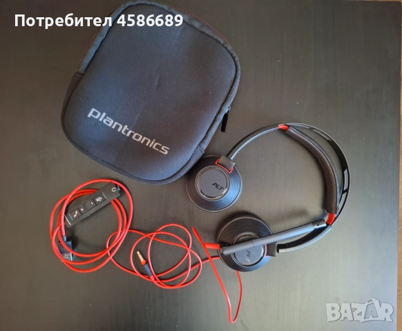 Слушалки Poly Blackwire 5220, снимка 2 - Слушалки и портативни колонки - 51633525