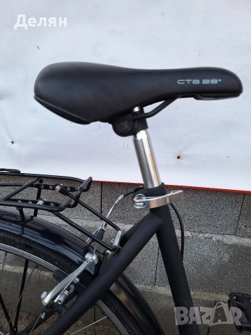 Велосипед 28",алуминиеви капли,скорост 7,монтаж SHIMANO ,фар,стоп, снимка 5 - Велосипеди - 53600233