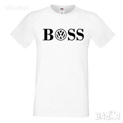 Мъжка тениска VW Volkswagen BOSS, снимка 4 - Тениски - 32834543