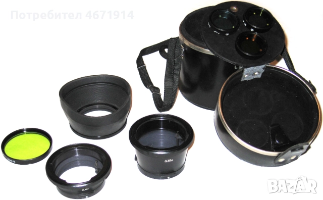 продавам колекционерски фотоапарат КИЕВ 60 TTL с цялото му оборудване, снимка 7 - Други ценни предмети - 52691811