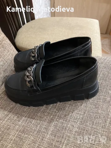 Дамски обувки естествена кожа, снимка 2 - Дамски ежедневни обувки - 47842070