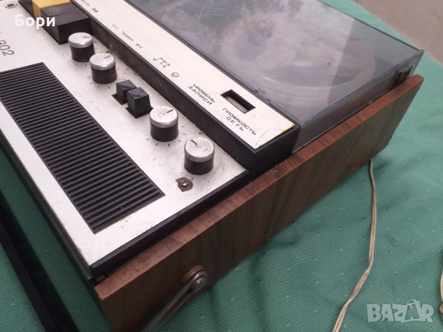 ИНЕЙ 302 Магнетофон 1972г, снимка 8 - Декове - 34754114