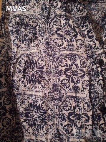 Нова риза/блуза LC Waikiki 36 номер Тъмно синьо и бяло, снимка 3 - Ризи - 28667148