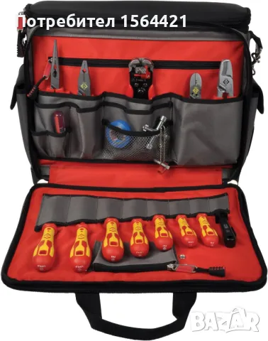 работна чанта за инструменти CK MAGMA, Германия, снимка 10 - Чанти - 18951226