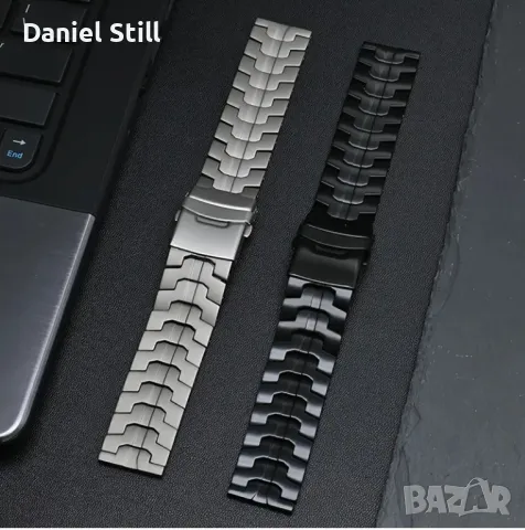 Титаниева Метална Каишка за Huawei Watch GT5/GT4/GT3pro, снимка 4 - Каишки за часовници - 49886204