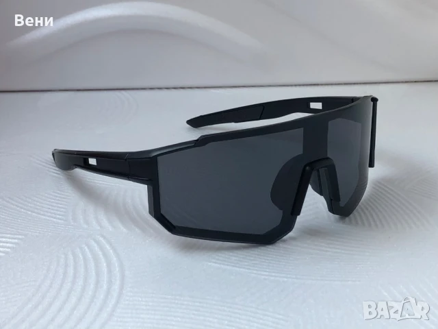 Модерни мъжки слънчеви очила маска, снимка 6 - Слънчеви и диоптрични очила - 50510112