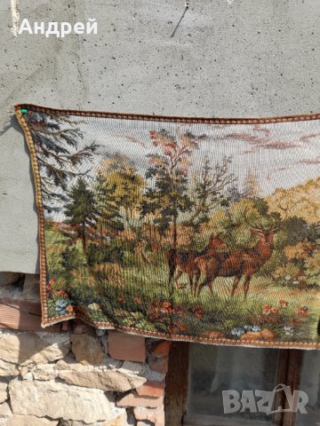 Старинен ковьор,покривка за стена #173, снимка 3 - Антикварни и старинни предмети - 37750716